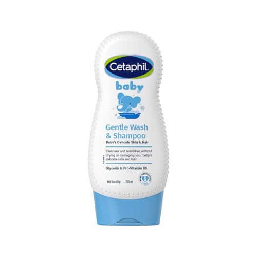 Cetaphil Baby Shampoo & Wash, White, Chamomile, 230 ml