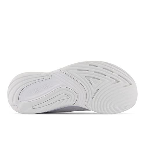 New Balance Women's Fuelcell Prism V2 Running Shoe, White/Light Gold Metallic/White, 8.5 Wide #TOP7