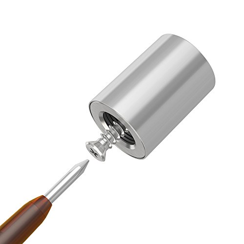 Luckin 20-Pack Standoff Screws (1/2 In. Dia X 1 In. L), Stainless Steel Standoff Mounting Hardware For Acrylic Signs, Silver #TOP3