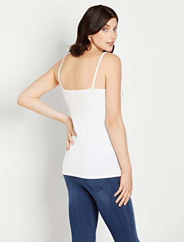 Motherhood Maternity Womens Scoop Neck Tank Top 3 Pack Cami Shirt, Black, White, Navy Pack, X-Small Us #TOP4