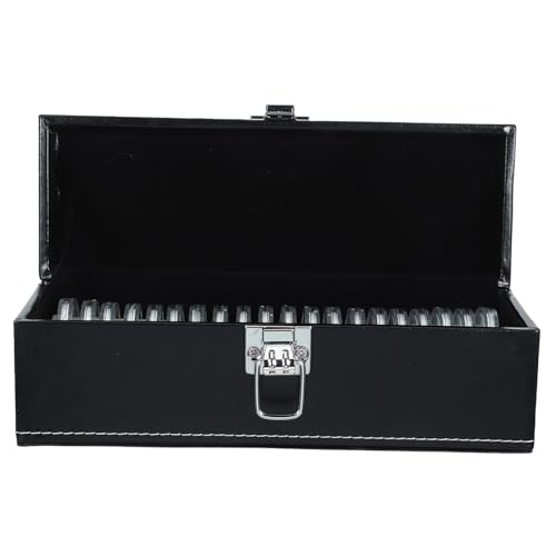 Boîte à pièces capsule 39 mm avec anneau mousse | Rangement de collection