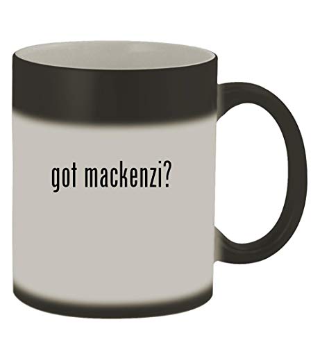 got mackenzi? - 11oz Magic Color Changing Mug, Matte Black