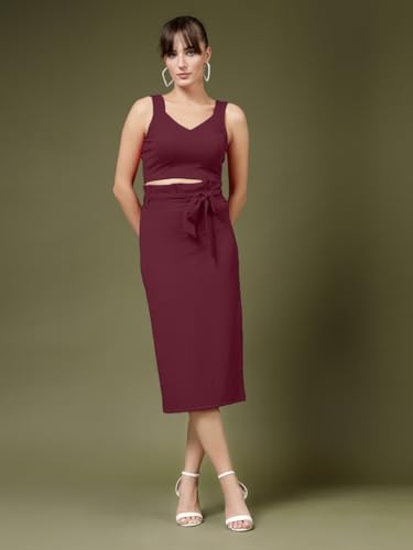 Image of OOMPH! Stretchable Sleeveless Crop Top