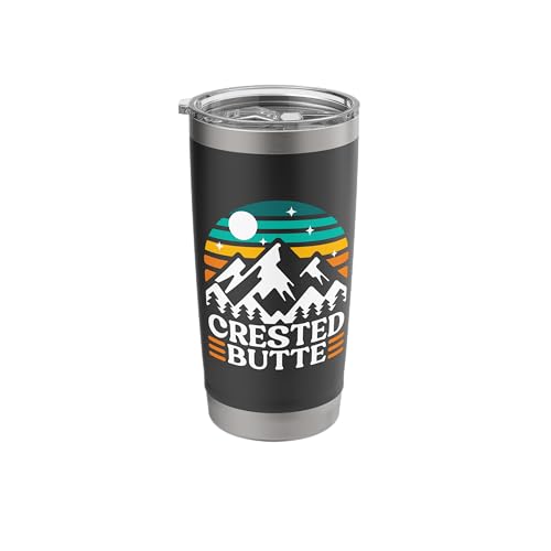 Crested Butte Skiing, Crested Butte Hiking, Crested Butte Stainless Steel Insulated Tumbler