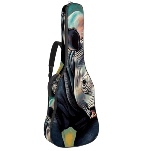 Housse de guitare électrique et ukulélé style Rhino pour vos déplacements