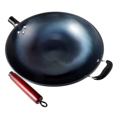 Wok de hierro con mango ergonómico Garneck miniatura 1