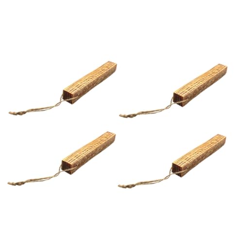 BESPORTBLE 4stücke Holzfeueranzünder Camping-feueranzünder Survival Feueranzünder Langlebiger Feuerstarter Mit Für Outdoor Gadget