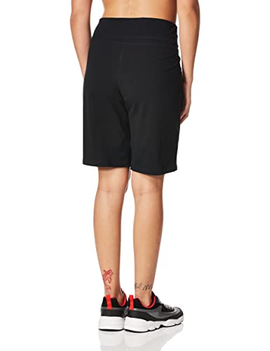 Danskin Women's Essential Wide Waistband Bermuda Short3