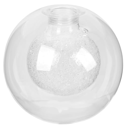 Image of UPKOCH G9 Glass Lamp Shade Replacement 3.94 Inch Clear Globe for Ceiling Pendant Lights Chandeliers and Hallway Fixtures