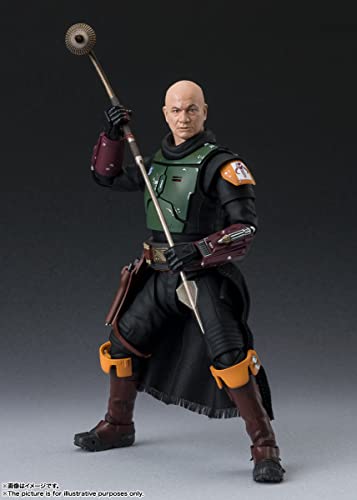 Image of S.H. Figuarts Boba Fett (Star Wars: The Book of Boba Fett) Approx. 6.1 inches (155 mm), AVS, PVC & Fabric, Pre-Painted Action Figure