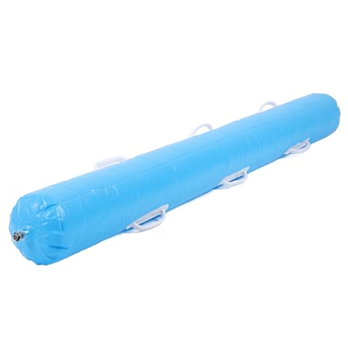 Blow Up Pool Noodles, Easy to Use PVC Inflatable Pool Pole for Water Recreation (Blue)