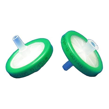 Image of Syringe Filters Nylon 25mm Diameter 0.45um Pore Size Non Sterile Pack of 100
