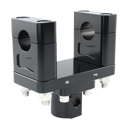 Support de guidon moto anti-vibration en aluminium noir pour Ruckus 50