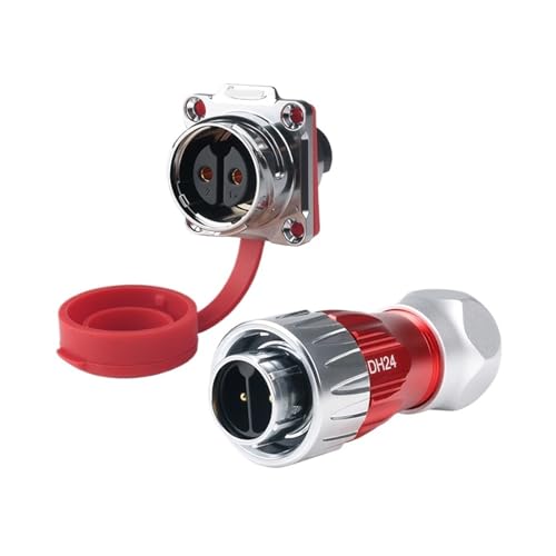 Connecteur sans soudure IP68 étanche DH24 robuste Flange 25A