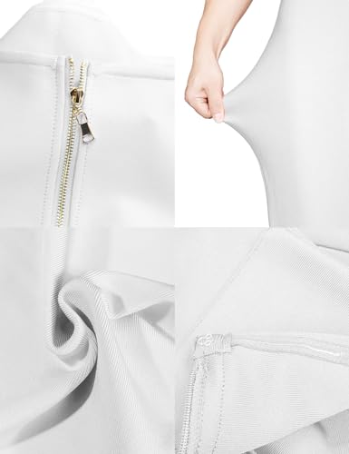 Image of meilun Womens Halter Fishtail Bandage Party Dress Elegant Wedding Guest Dress