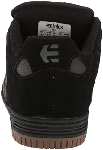 Etnies Kids Joslin Skate Shoe, Black/Black/Gum, 10 US Unisex Big | Image 2