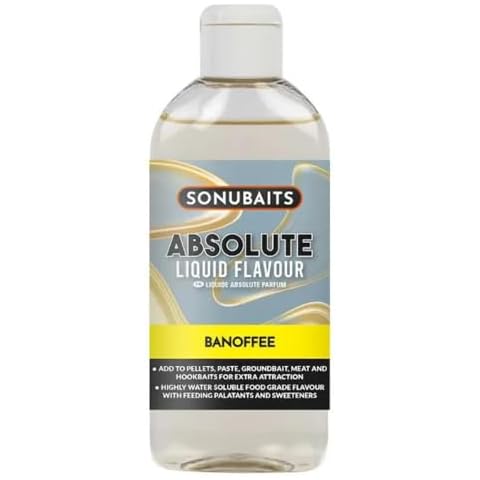 Sonubaits Absolute Liquid Flavour Fishing Bait Additive Feed Hookbait Enhancer Cover