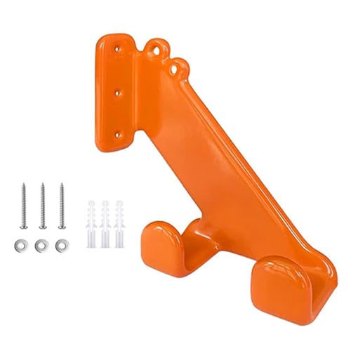 Tewzafiya Soporte de pared para motosierras, soporte de pared para motosierra, organizador de almacenamiento, gancho de pared de garaje, accesorios robustos para ventiladores de mochila