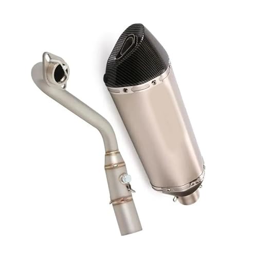 Escape completo Forza 300 con silenciador de acero inoxidable y tubo de enlace deslizante