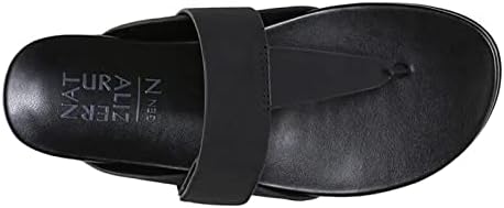 Naturalizer Women's Genn-Twirl Thong Sandal Black 9 M | Image 6