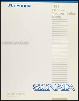 1997 Hyundai Sonata Electrical Troubleshooting Manual Original Supp