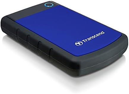 Transcend 4 TB Rugged Portable Hard Drive - Shock Resistant USB 3.1 Gen 1 StoreJet Purple - TS4TSJ25H3P