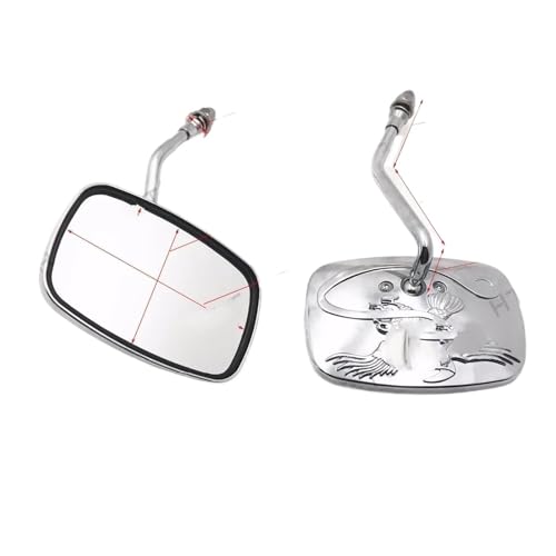 Miroirs Guidon Moto pour Sorties Route et Balades Custom de Printemps