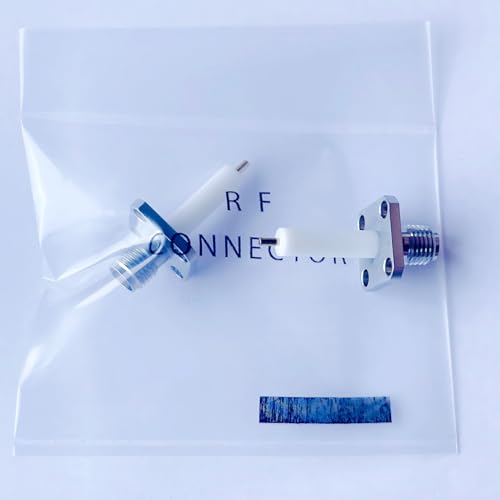 Conector SMA RF hembra de brida cuadrada fija y tornillo exterior 6