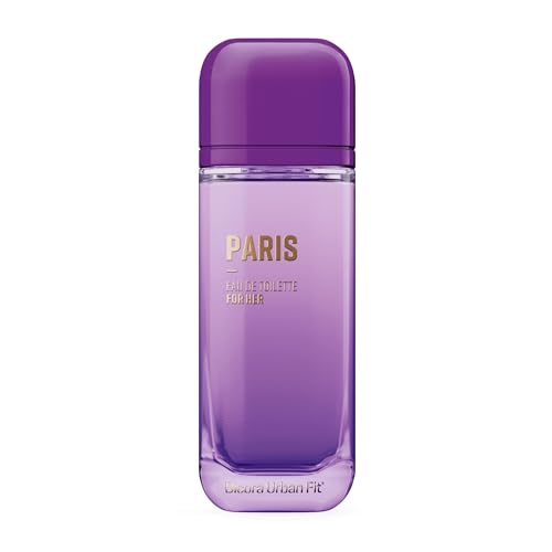 Dicora Urban Fit | Eau de Toilette PARIS FOR HER | Fragancia Vibrante y Duradera | Perfume de Mujer con Notas de Flor de Azahar y Ámbar | Tamaño: 150 ml