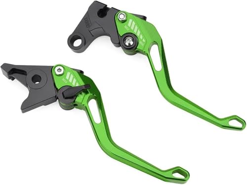Levier d'embrayage de frein vert pour moto Kawasaki Z650 et Ninja 650R