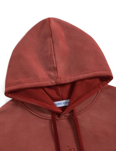 Aelfric Eden Essential Hoodies For Men Acid Wash Gradient Oversized Heavyweight Cotton Plain Hooded Sweatshirt Unisex