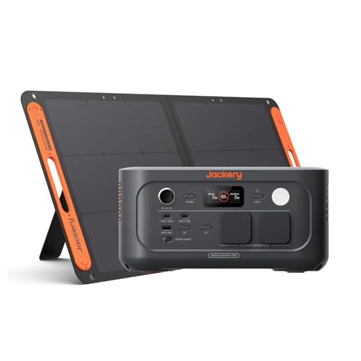 Jackery E500 V2 mit 100W Solarpanel, Tragbare Powerstation & Solargenerator für Camping, Wohnmobil & Notfälle, 512Wh, 500W Dauerleistung, LiFePO4 Akku 6000 Zyklen, 0-80% in nur 52 Minuten