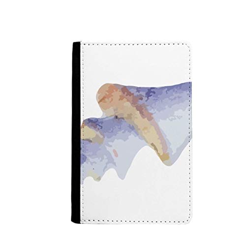 Étui portefeuille de voyage bleu motif marine pour passeport