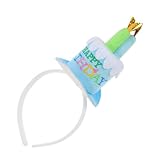 Fascia per capelli a forma di torta: cappello creativo e divertente per la festa di compleanno, un regalo fantastico per i , fascia per capelli per il compleanno