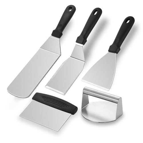 Kit de accesorios para parrilla de acero inoxidable 5 piezas miniatura 1