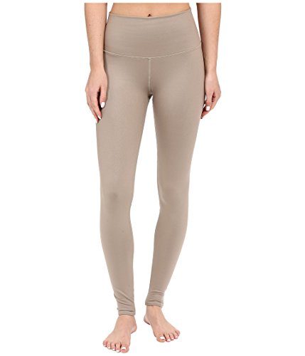 Alo Yoga Women's High Waist Airbrush Legging, Gravel Glossy, L