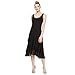 S.L. Fashions Women's Mother of The Bride Dress with Embellished Neckline & Shoulder, Wedding Guest, Black, 14