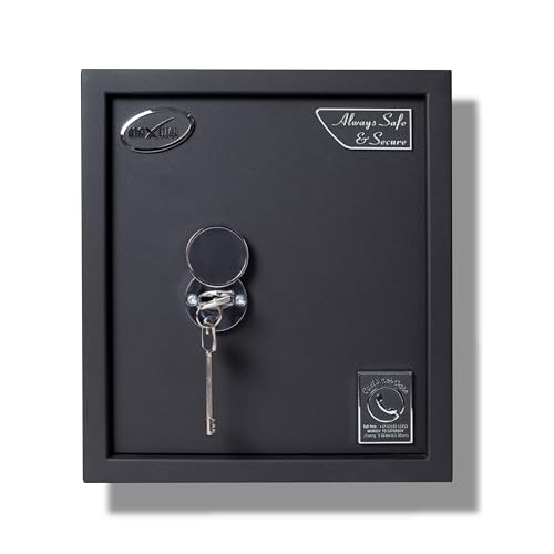 Image of Maxwel Lock and Key - Mechanical Safe Locker (20 Litres) | Home, Hotel and Office Safes with 5 locking bolts - Manual Locking Mechanism