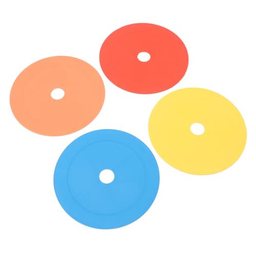 Soccer Target Discs, Adjustable Length Reactive Agility Discs Enhance Accuracy Improve Throwing TPE Flexible for Hockey Soccer Baseball