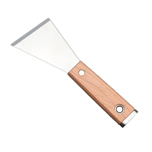 Homoyoyo Espátula Biselada Portátil Cortador De Masilla De Acero Raspador Pulido Para Herramientas De Acabado De Paneles De Hogar