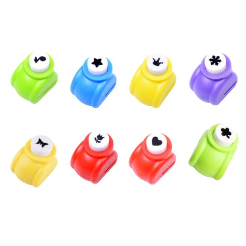 Lot de 8 Emporte, Pièces en Papier Pour Scrapbooking, Pour Enfants, Différents Motifs, DIY, Album Photo, Lot de 8 Perforateurs en Papier