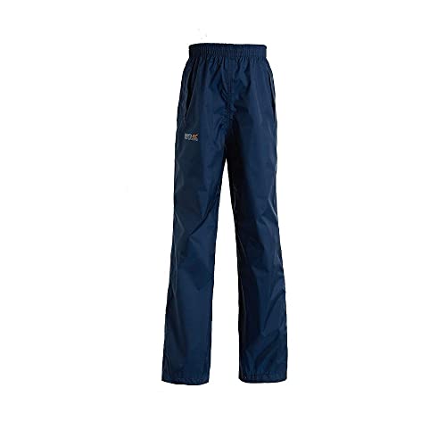 Regatta Unisex O/Trs Regatta Pack It Over Trousers Midnight Size 7 8, Midnight, 128 EU
