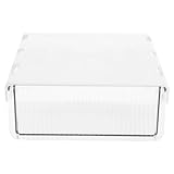 Housoutil 2 Stück Ausziehbare Schubladen aus Transparentem Kunststoff Schreibtisch Organizer für unter den Tisch Montage ohne Bohren Kompakte Aufbewahrung für Schulmaterialien und