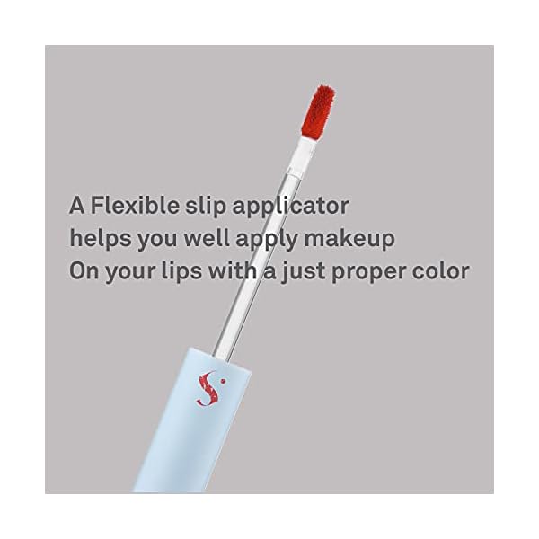 SAAT INSIGHT All-Time Mood Velvet Matte Highly Pigmented Lip Stain 4g (4PM) - for Smudge-proof and Lasting Lip Makeup, Moisturizing Lip Gloss for Dry and Flaky Lips