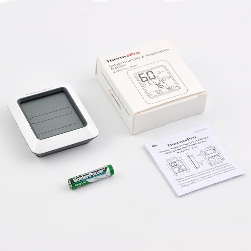 Image of TP50 Digital Hygrometer Indoor Thermometer Room Thermometer and Humidity Gauge with Temperature Humidity Monitor