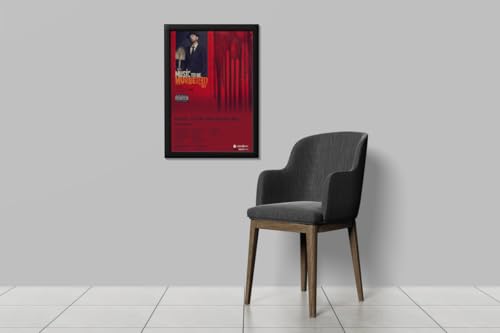 Image of BLINKART Eminem- Music To Be Murdered By Wall Photo Frames | Wall Art for Bedroom, Living Room, Studio or Office | Album Cover Print with Spotify Song Link QR Code | Gift for Fans - 8x12 In