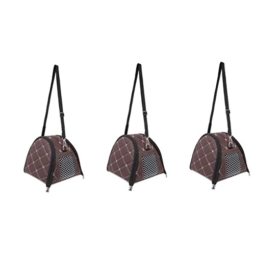 Ipetboom 3 Peças Mochila De Hamster Bolsa De Transporte De Hamster Bolsa De Transporte De Esquilo Bo