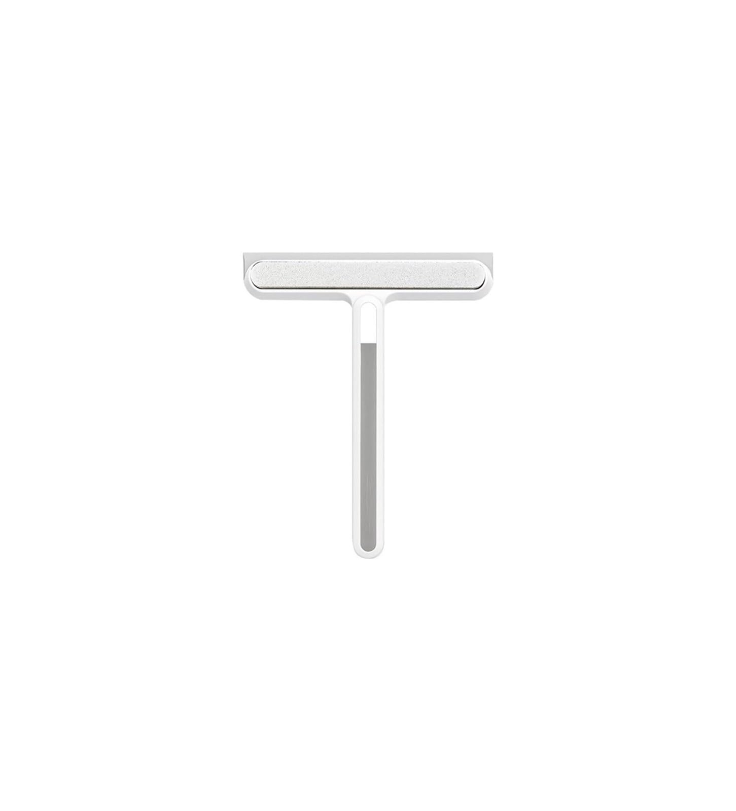 Multicolor Silicone Squeegee for Shower Window Bathroom Mirror(White)
