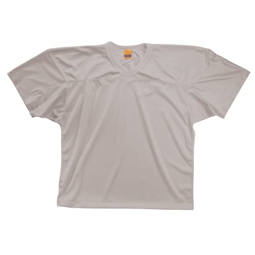 FOOTBALL JERSEY-YOUTH-SM-SILVER