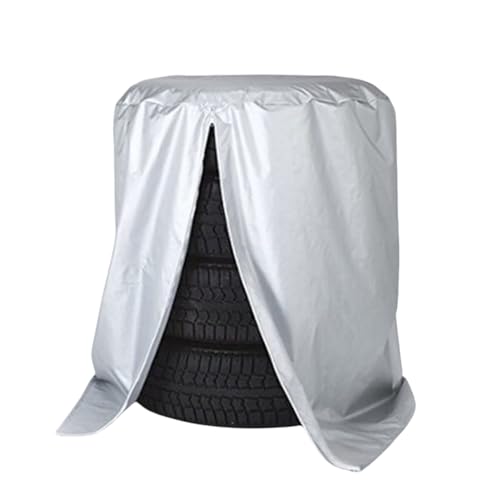 Bolsa de Almacenamiento para Cubiertas de neumáticos, Cubierta Protectora Completa para 4 Cubiertas de neumáticos de Repuesto, Cubierta para neumáticos de automóvil, Cubierta Antipolvo